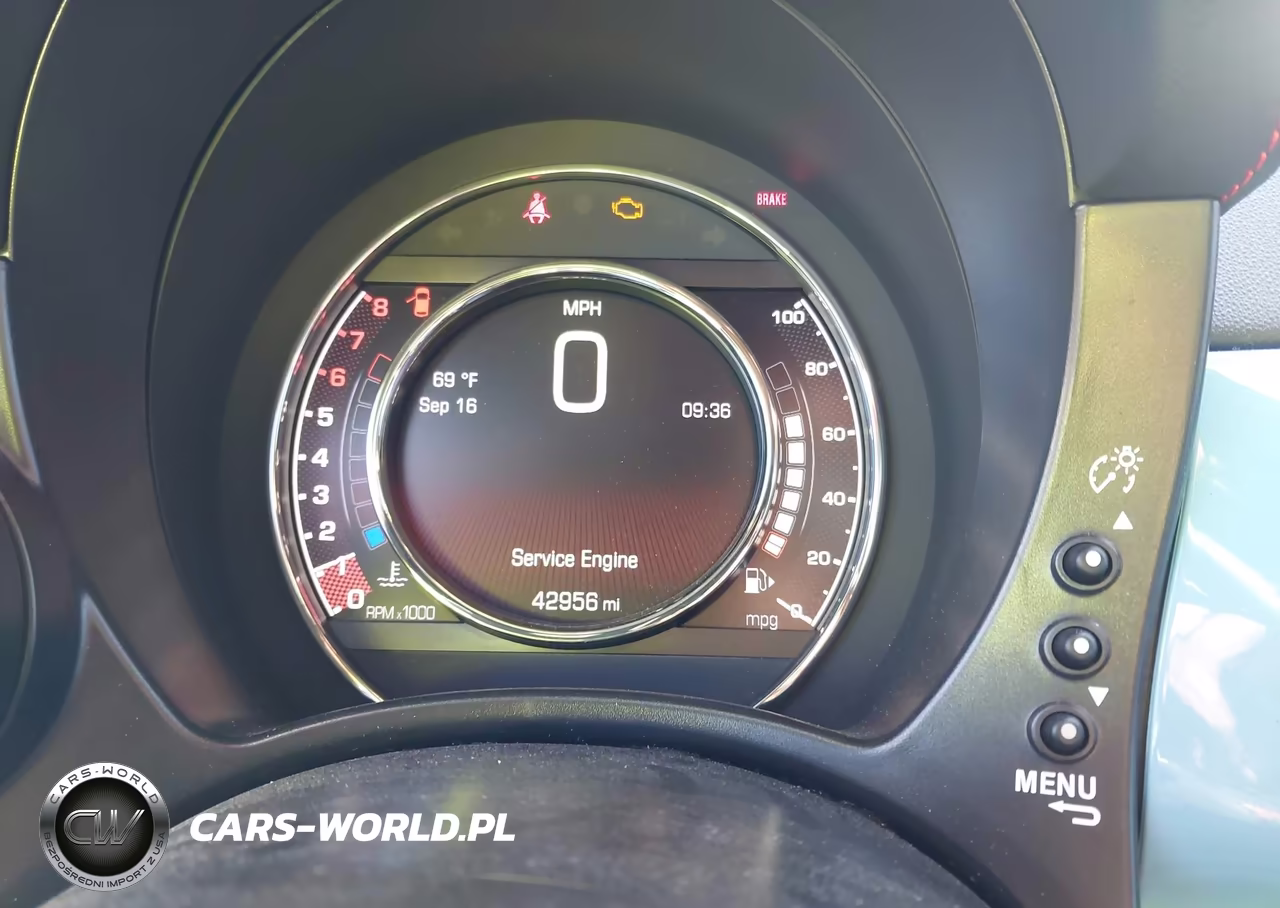 2017 Fiat 500 Abarth VIN:3C3CFFFHXHT598483 - 7