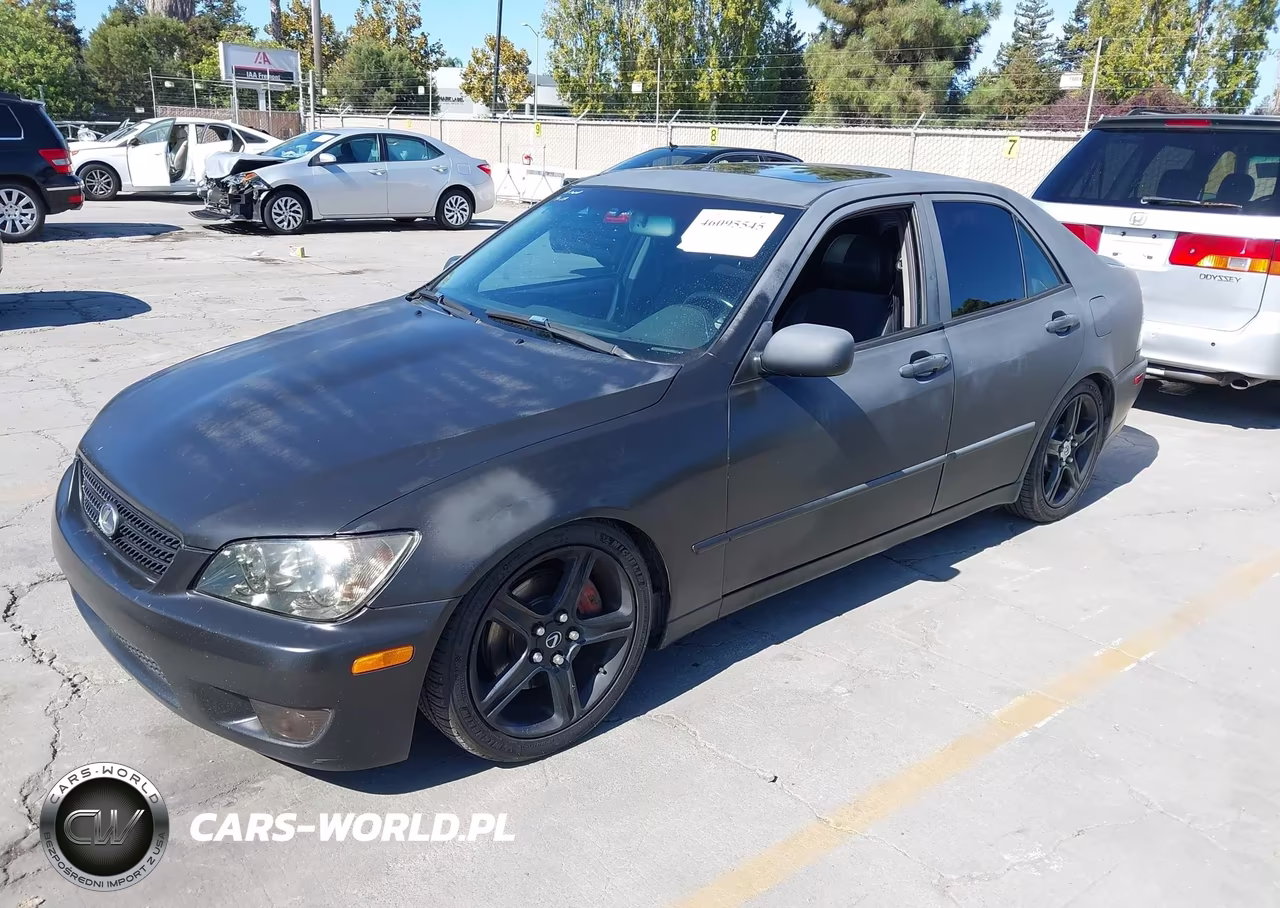 2003 Lexus Is 300 Base W-5-Speed Manual VIN:JTHBD192730070492 - 2