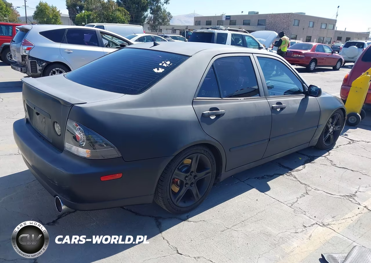 2003 Lexus Is 300 Base W-5-Speed Manual VIN:JTHBD192730070492 - 4