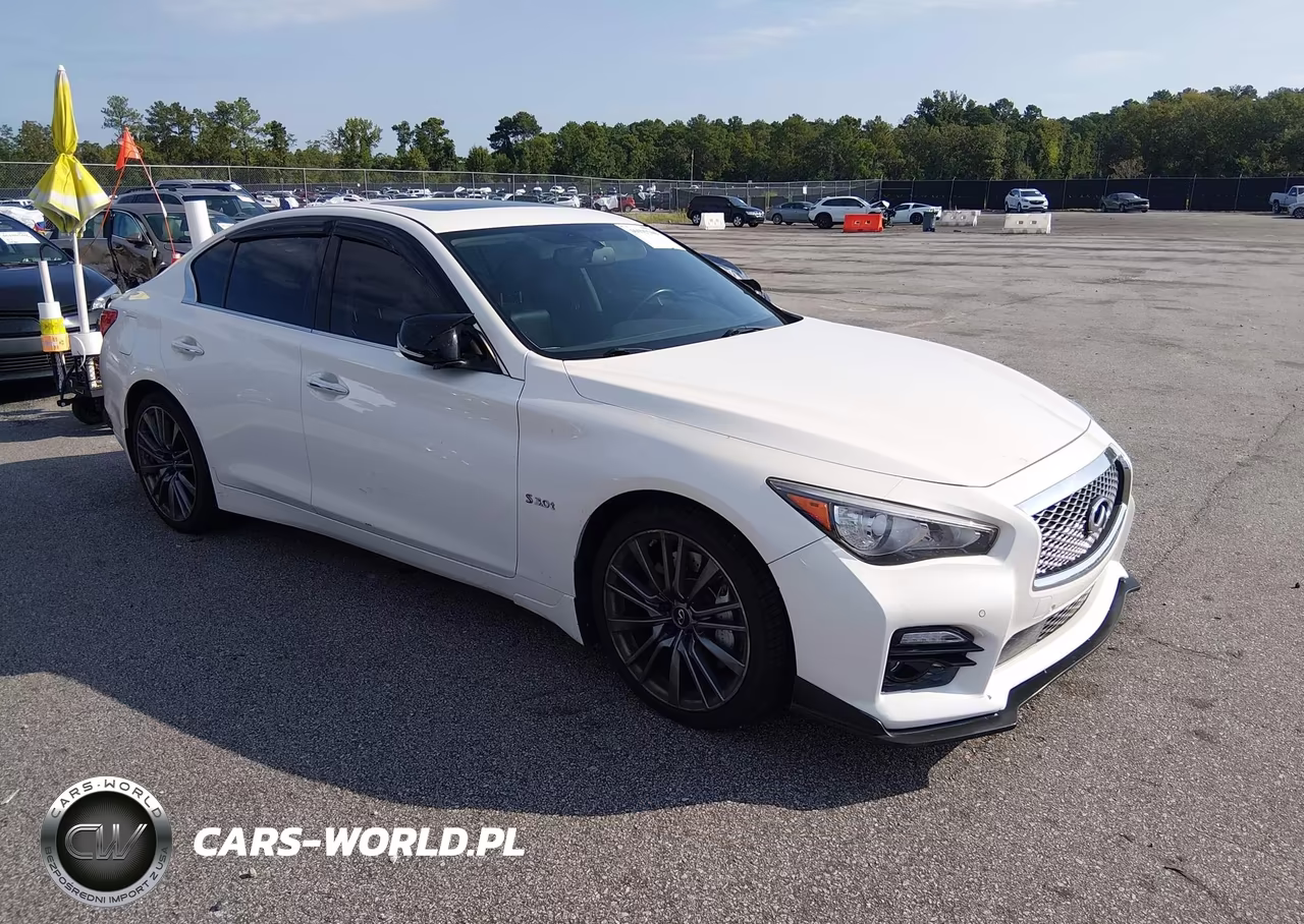 2016 Infiniti Q50 3.0T Red Sport 400