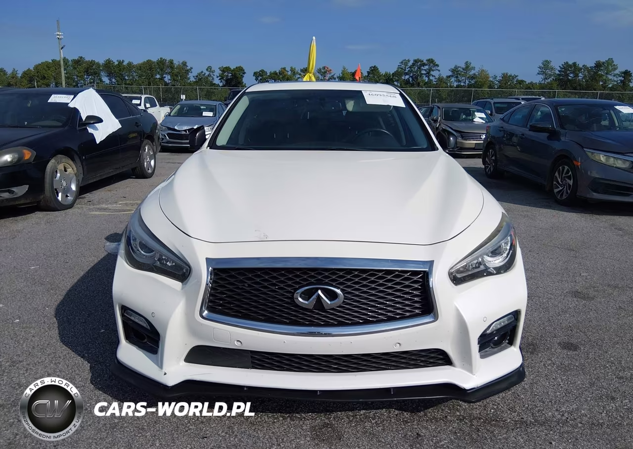 2016 Infiniti Q50 3.0T Red Sport 400 VIN:JN1FV7AP7GM420229 - 12