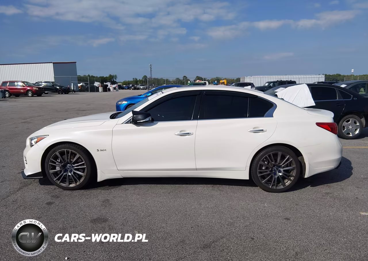 2016 Infiniti Q50 3.0T Red Sport 400 VIN:JN1FV7AP7GM420229 - 14