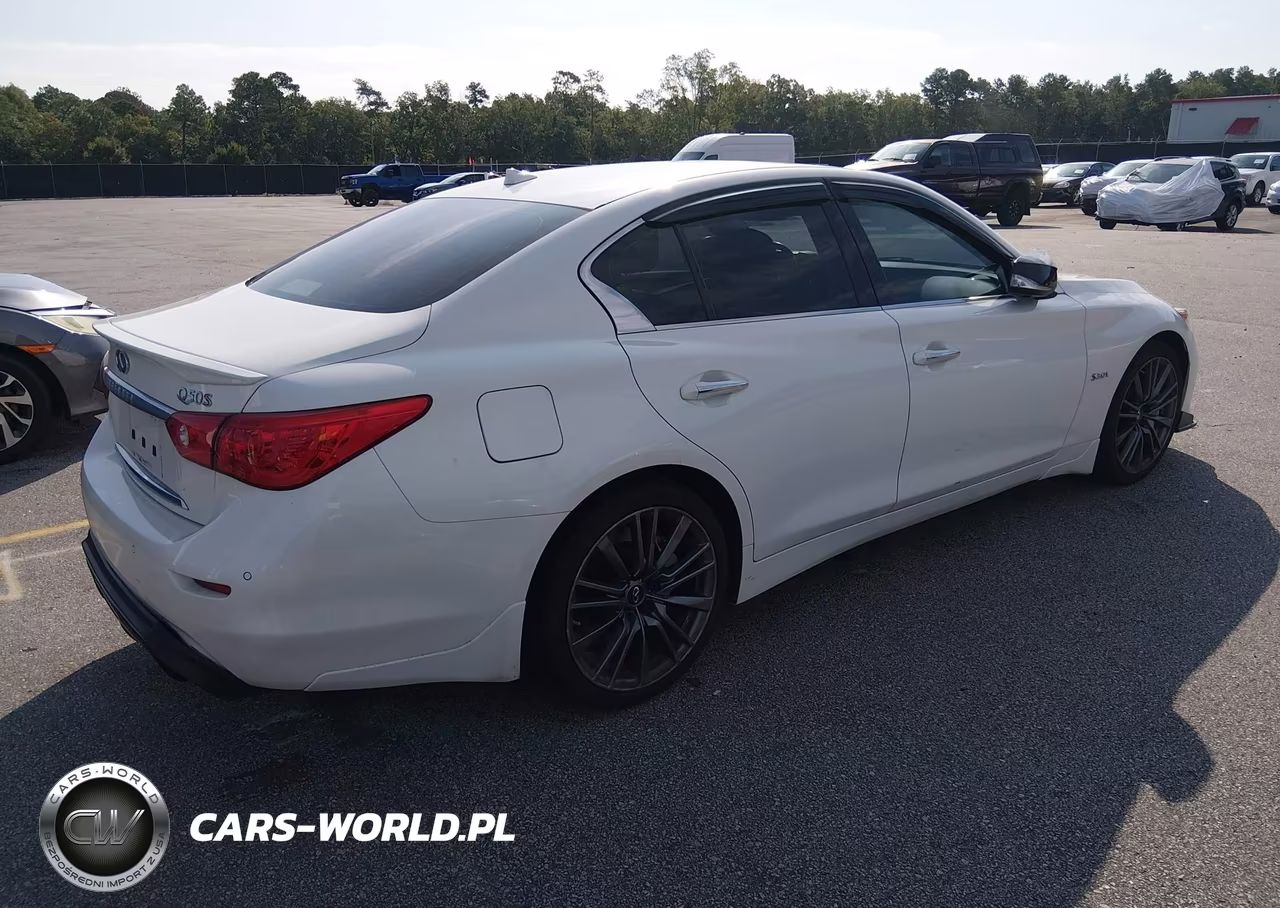 2016 Infiniti Q50 3.0T Red Sport 400 VIN:JN1FV7AP7GM420229 - 4