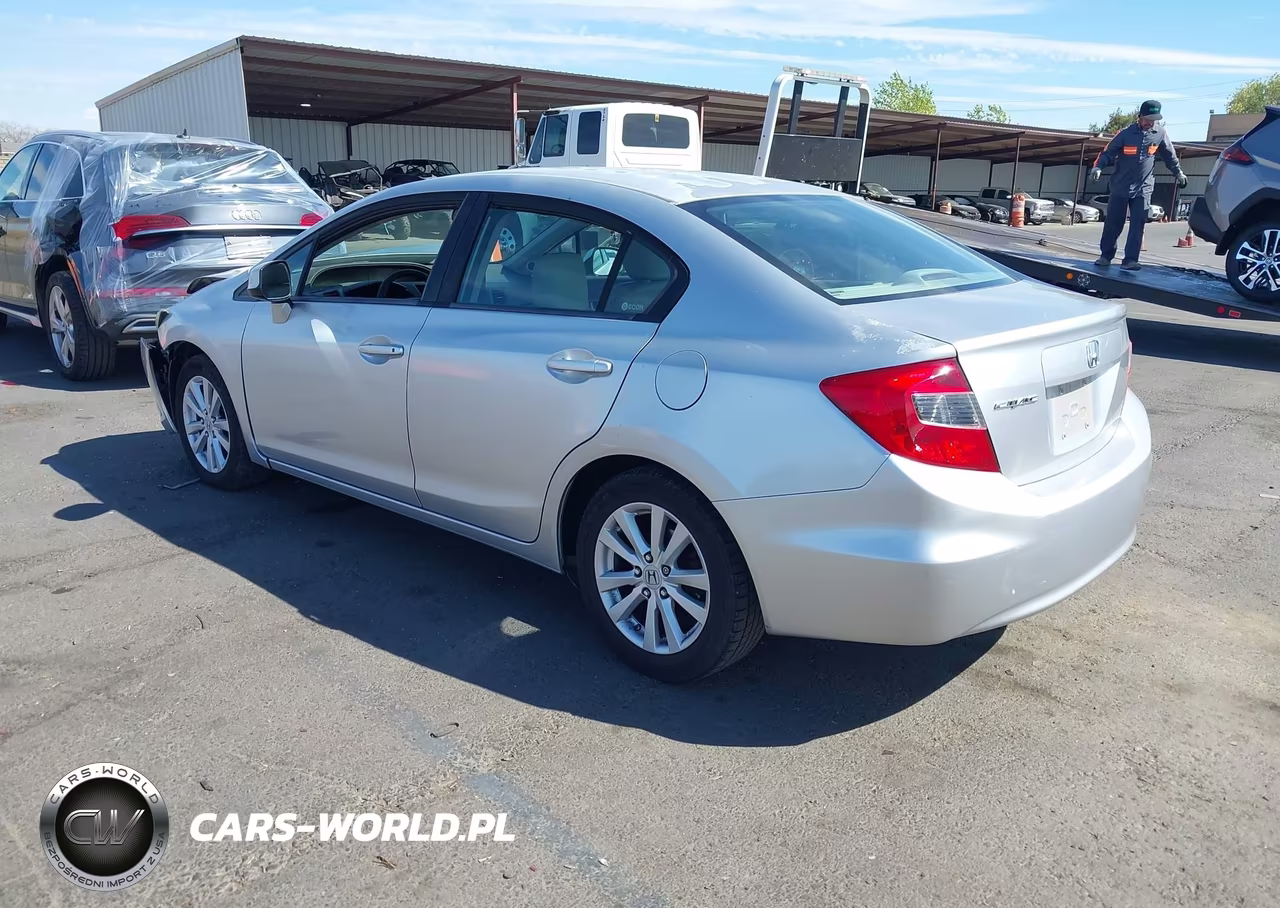2012 Honda Civic Ex-L VIN:2HGFB2F95CH550737 - 3