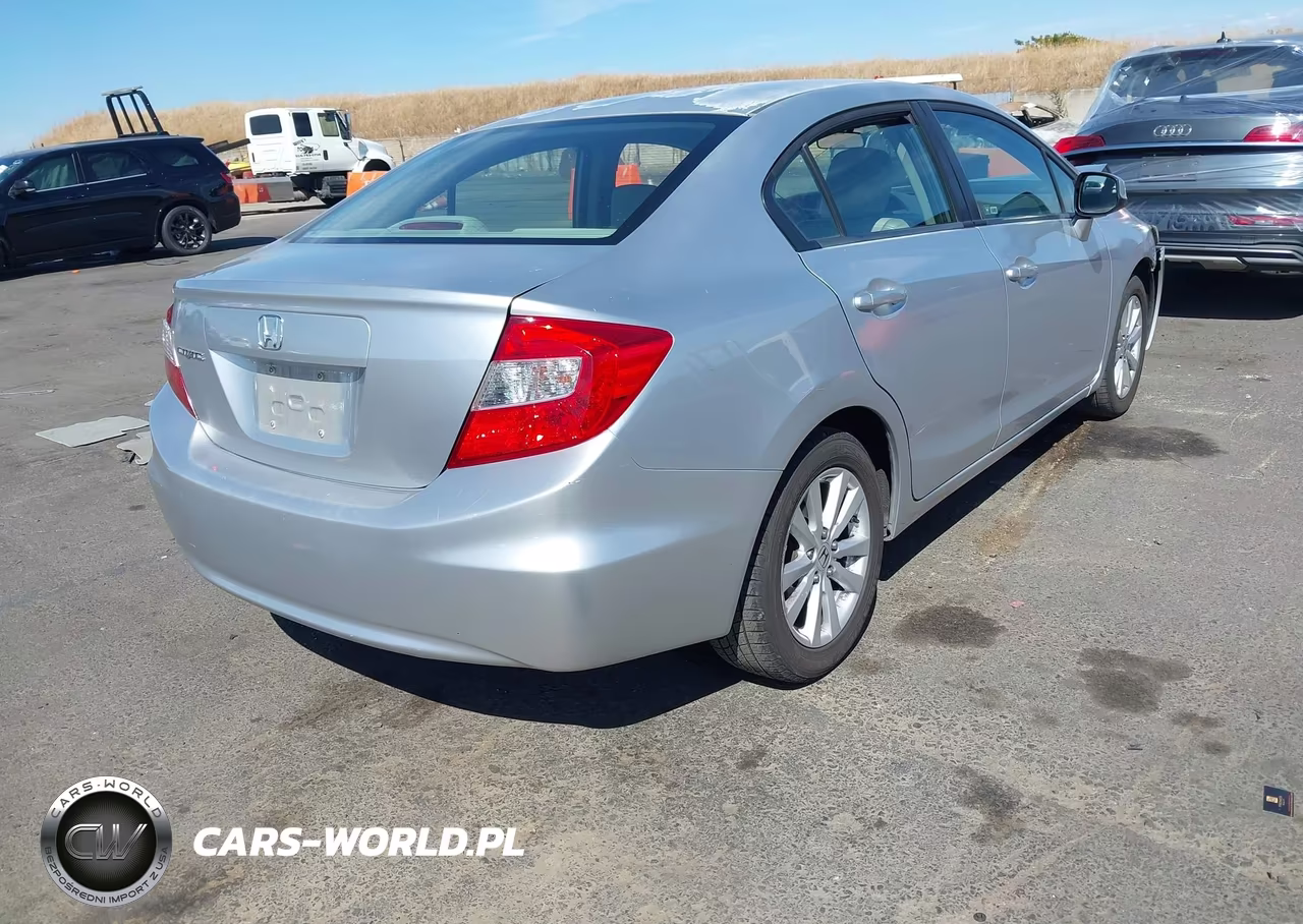 2012 Honda Civic Ex-L VIN:2HGFB2F95CH550737 - 4