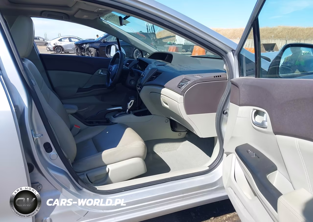 2012 Honda Civic Ex-L VIN:2HGFB2F95CH550737 - 5