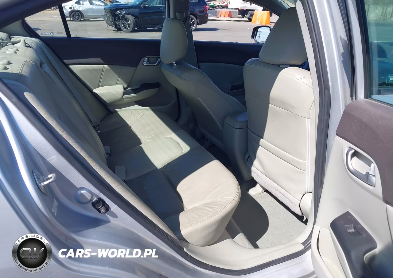 2012 Honda Civic Ex-L VIN:2HGFB2F95CH550737 - 8