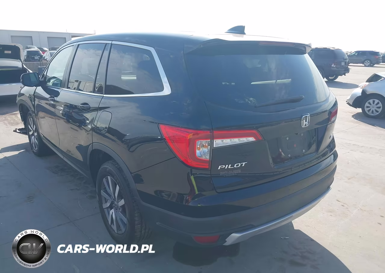2020 Honda Pilot Awd Ex-L VIN:5FNYF6H51LB025936 - 3