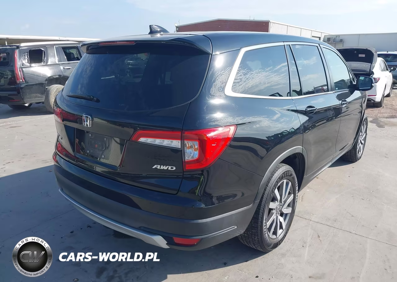 2020 Honda Pilot Awd Ex-L VIN:5FNYF6H51LB025936 - 4