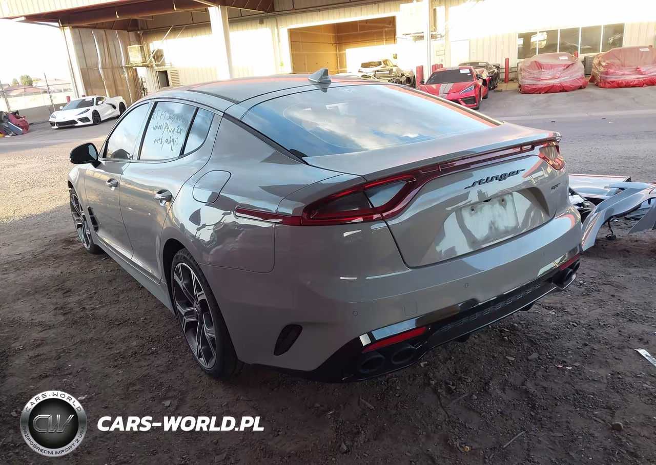 2018 Kia Stinger Gt1 VIN:KNAE45LC9J6019543 - 3