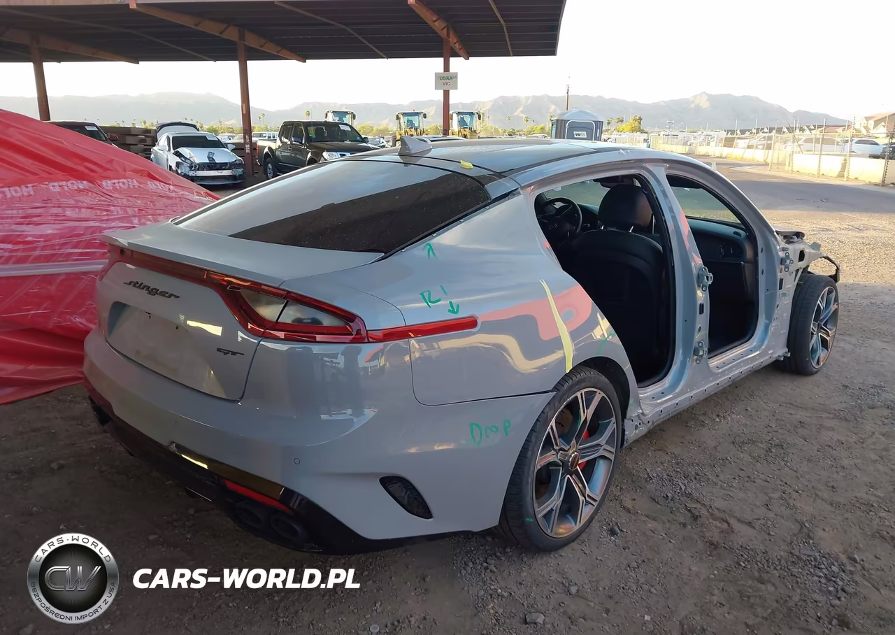 2018 Kia Stinger Gt1 VIN:KNAE45LC9J6019543 - 4