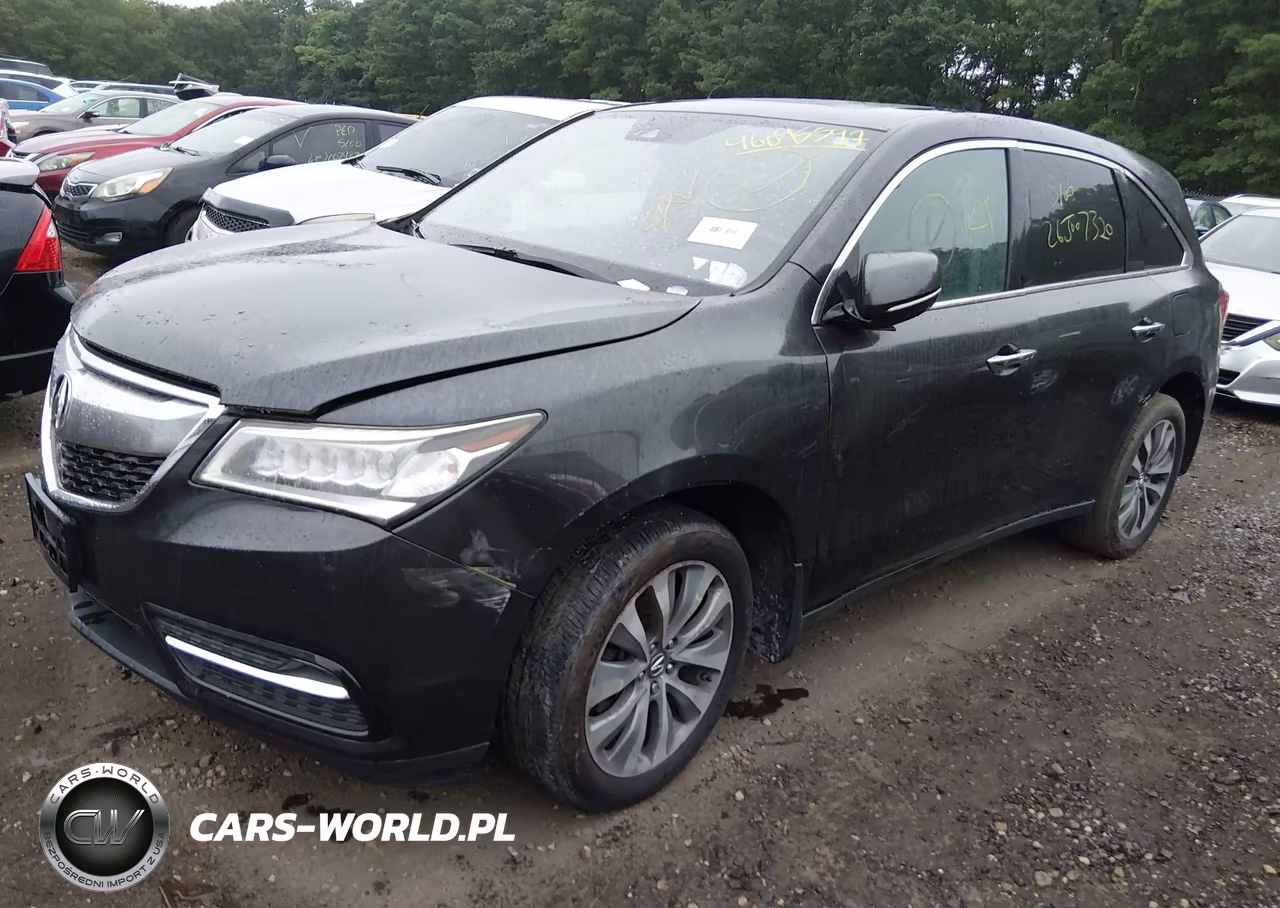 2016 Acura Mdx Technology Acurawatch Plus Packages-Technology Package VIN:5FRYD4H45GB033754 - 2