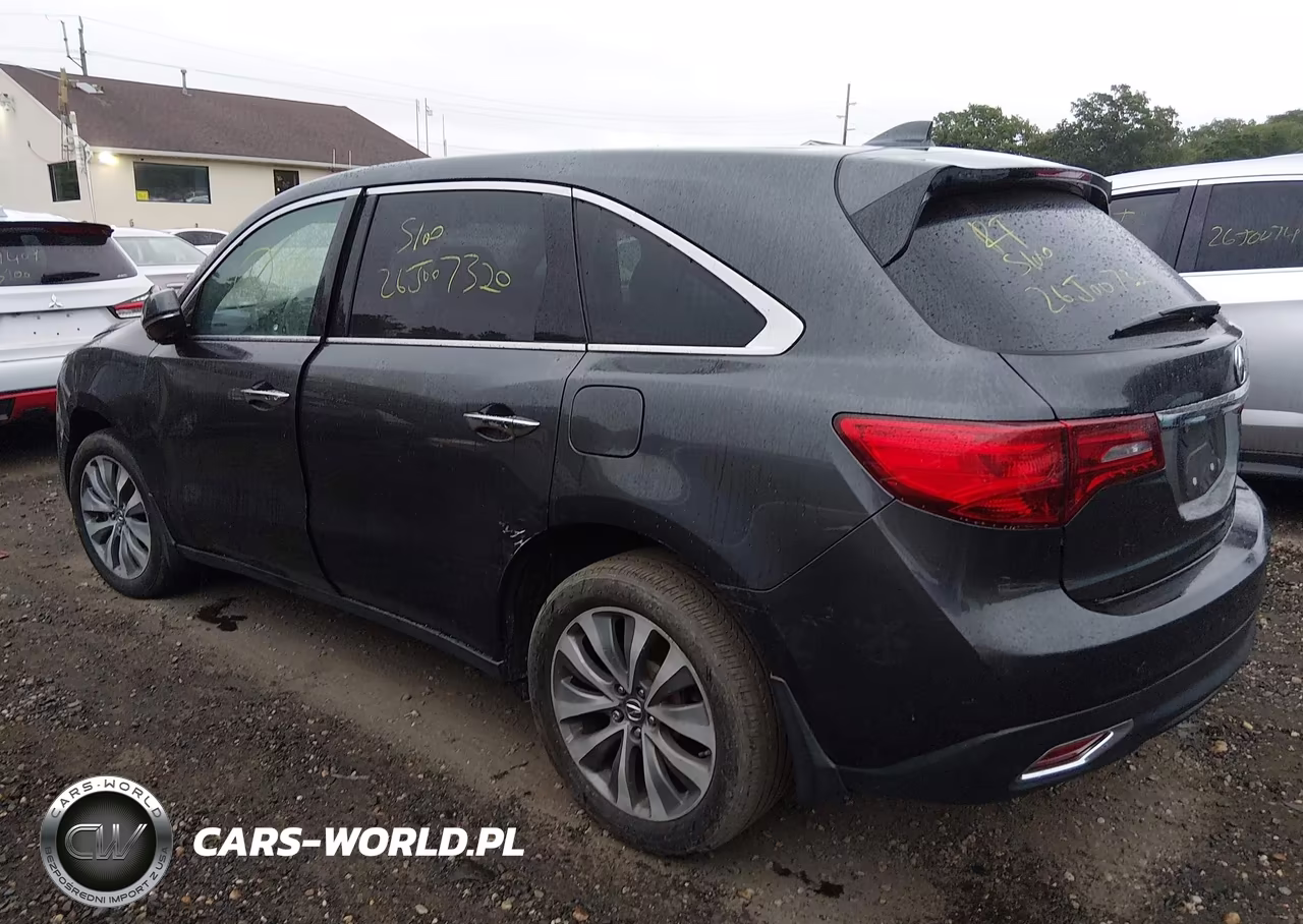 2016 Acura Mdx Technology Acurawatch Plus Packages-Technology Package VIN:5FRYD4H45GB033754 - 3
