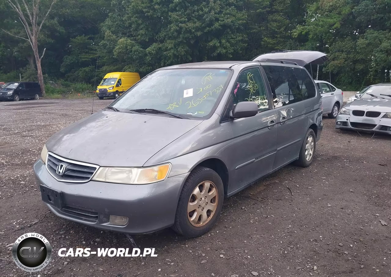 2002 Honda Odyssey Ex VIN:2HKRL18612H523062 - 2