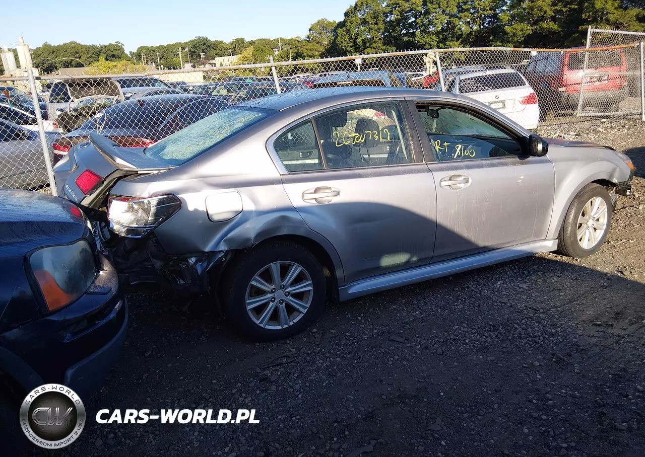 2010 Subaru Legacy 2.5I Premium VIN:4S3BMBE69A3230271 - 4