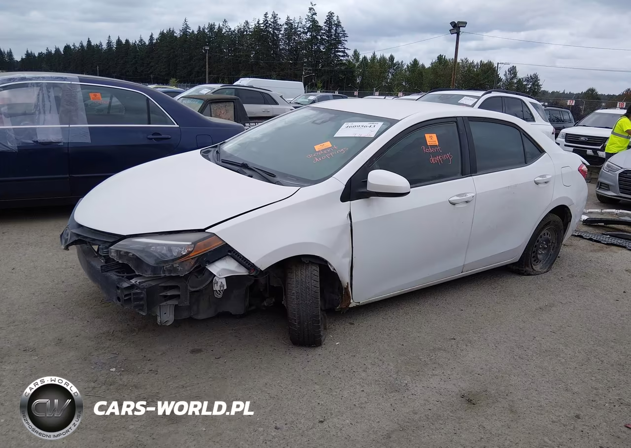 2017 Toyota Corolla Le VIN:2T1BURHEXHC782603 - 2