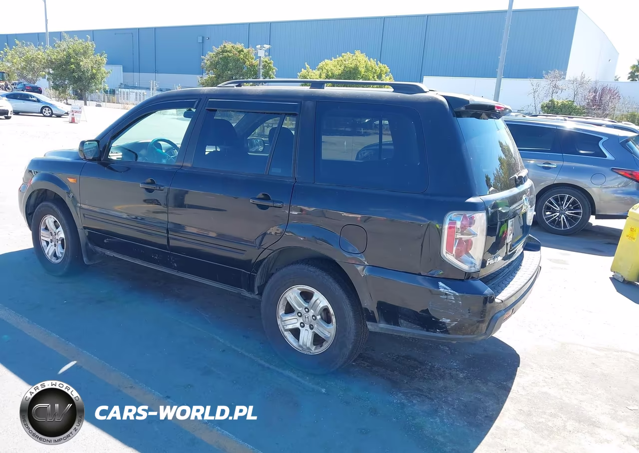 2008 Honda Pilot Vp VIN:5FNYF28268B008491 - 3