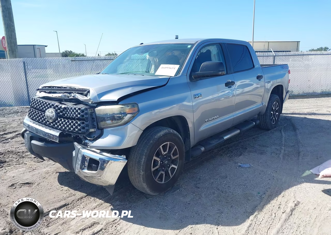 2019 Toyota Tundra Sr5 5.7L V8 VIN:5TFDW5F10KX833093 - 2