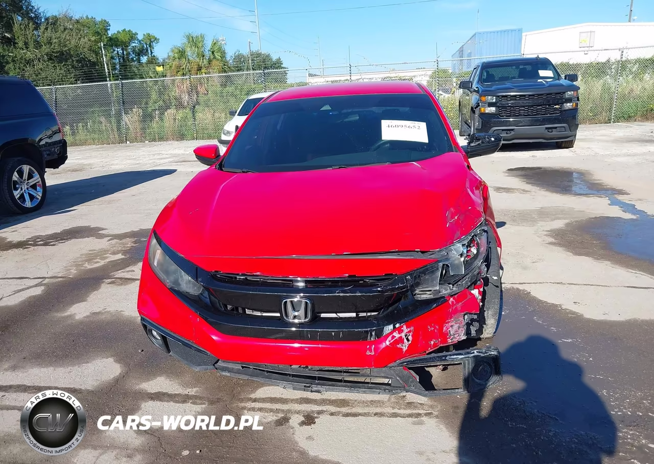 2020 Honda Civic Sport VIN:2HGFC2F89LH541205 - 12
