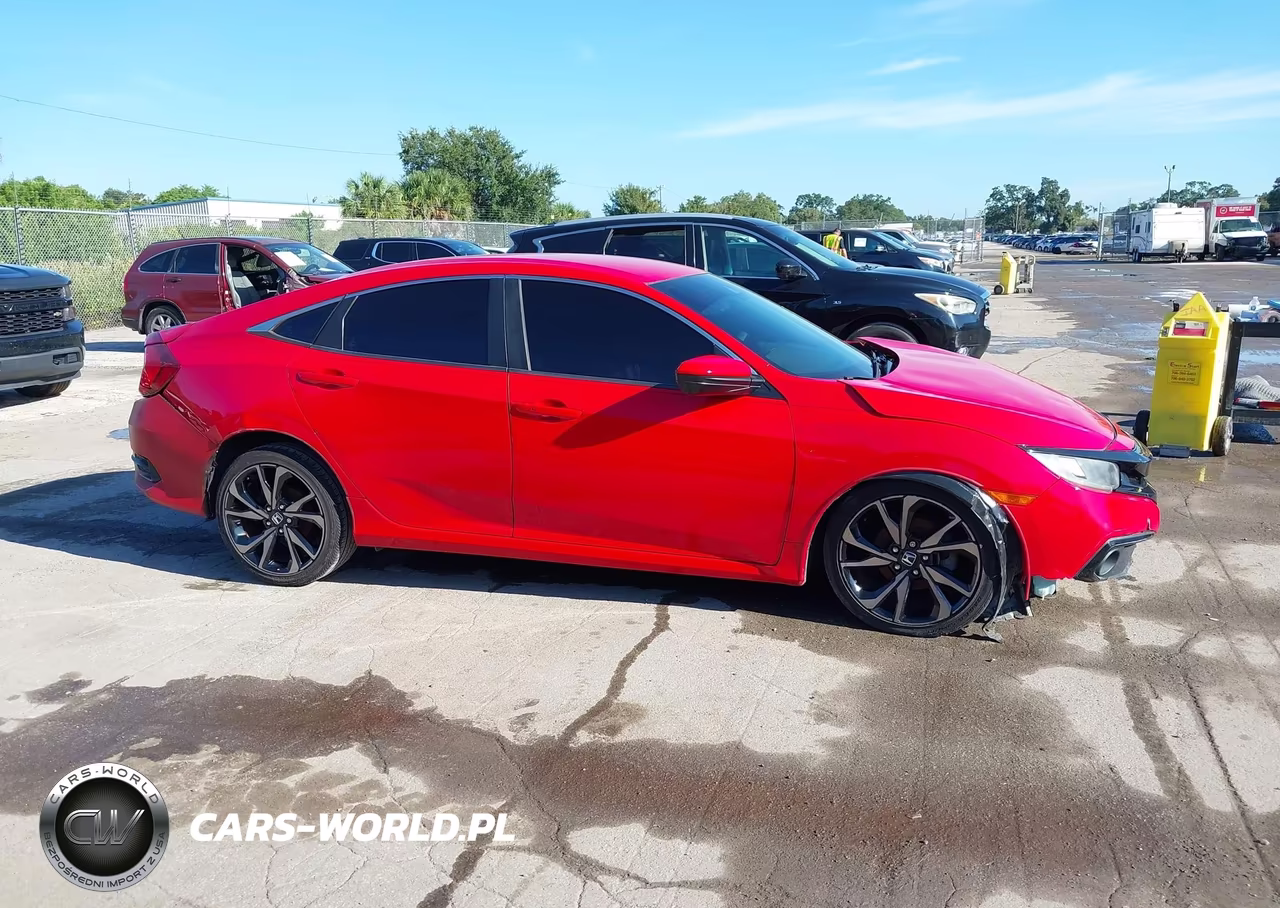 2020 Honda Civic Sport VIN:2HGFC2F89LH541205 - 13