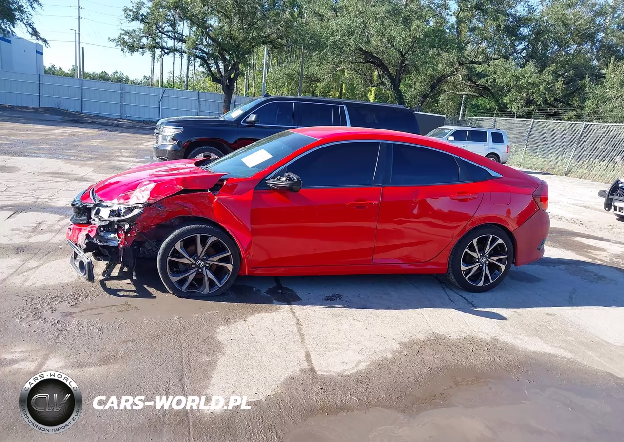 2020 Honda Civic Sport VIN:2HGFC2F89LH541205 - 14