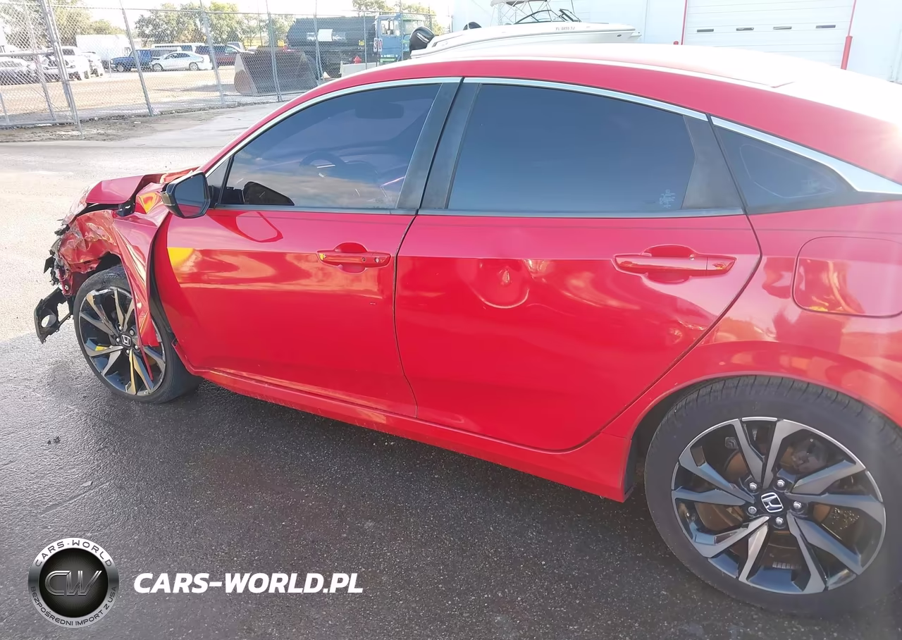 2020 Honda Civic Sport VIN:2HGFC2F89LH541205 - 17