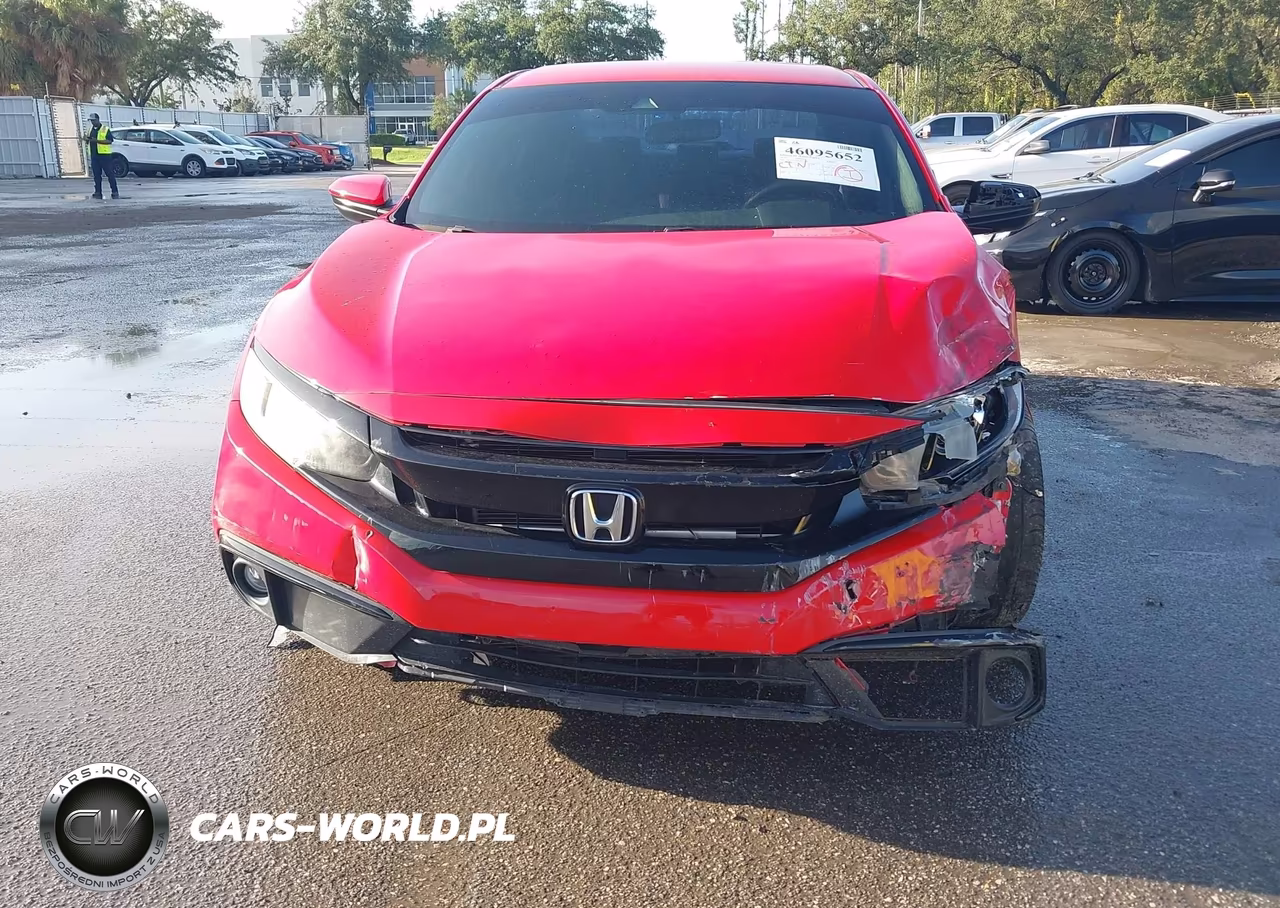 2020 Honda Civic Sport VIN:2HGFC2F89LH541205 - 19
