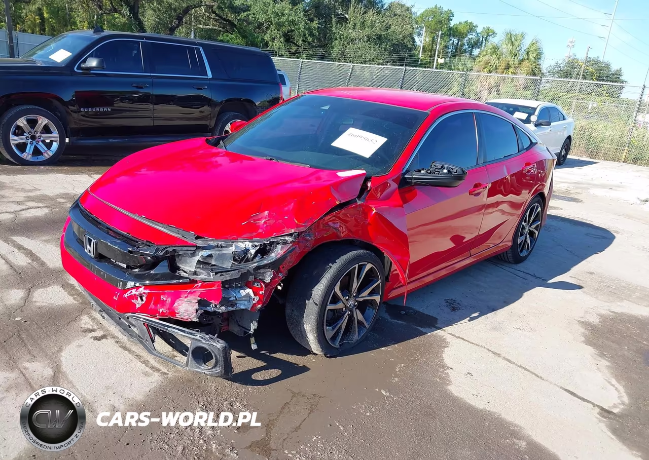 2020 Honda Civic Sport VIN:2HGFC2F89LH541205 - 2