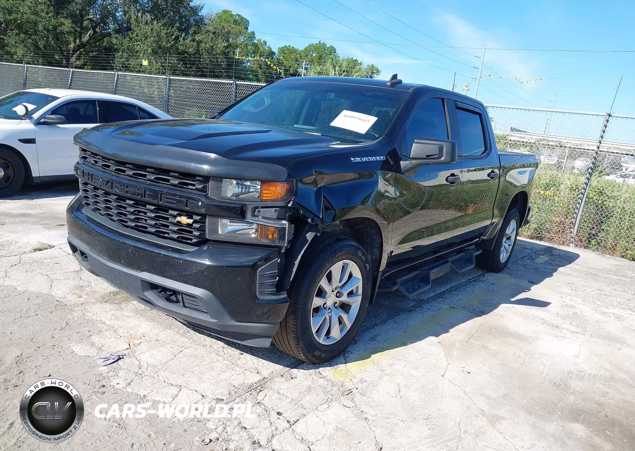 2020 Chevrolet Silverado 1500 4Wd Short Bed Custom VIN:3GCPYBEH9LG174019 - 2