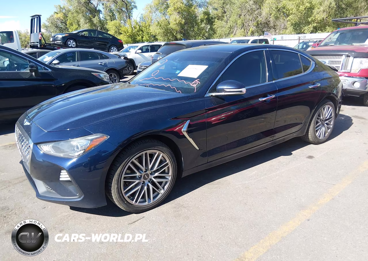 2020 Genesis G70 2.0T Awd VIN:KMTG64LA0LU046581 - 2