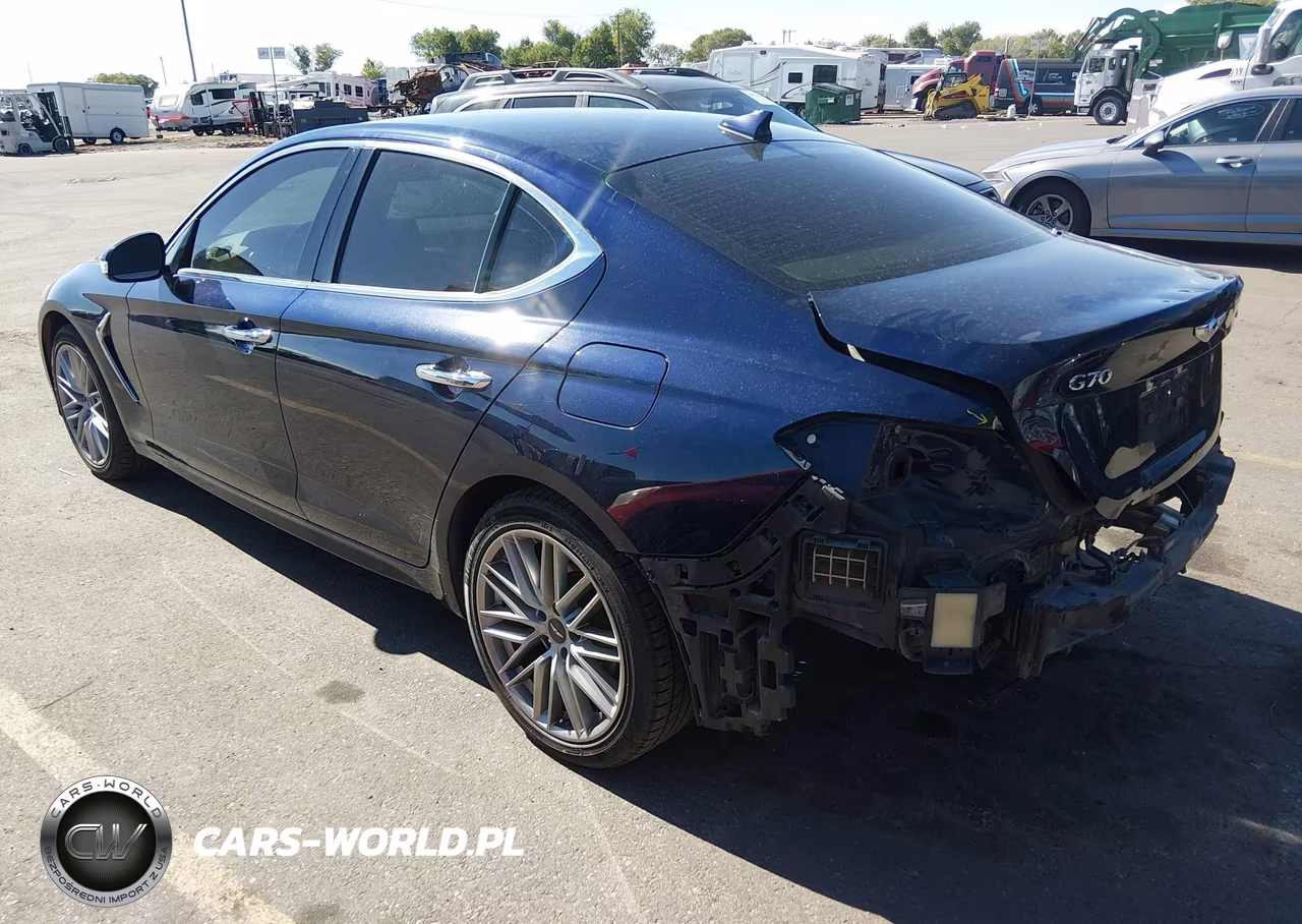 2020 Genesis G70 2.0T Awd VIN:KMTG64LA0LU046581 - 3