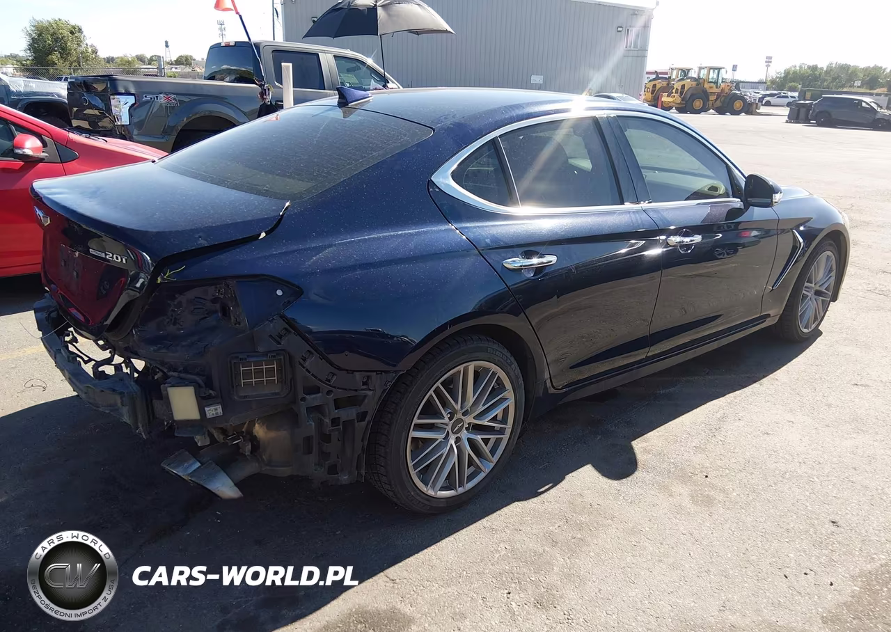 2020 Genesis G70 2.0T Awd VIN:KMTG64LA0LU046581 - 4