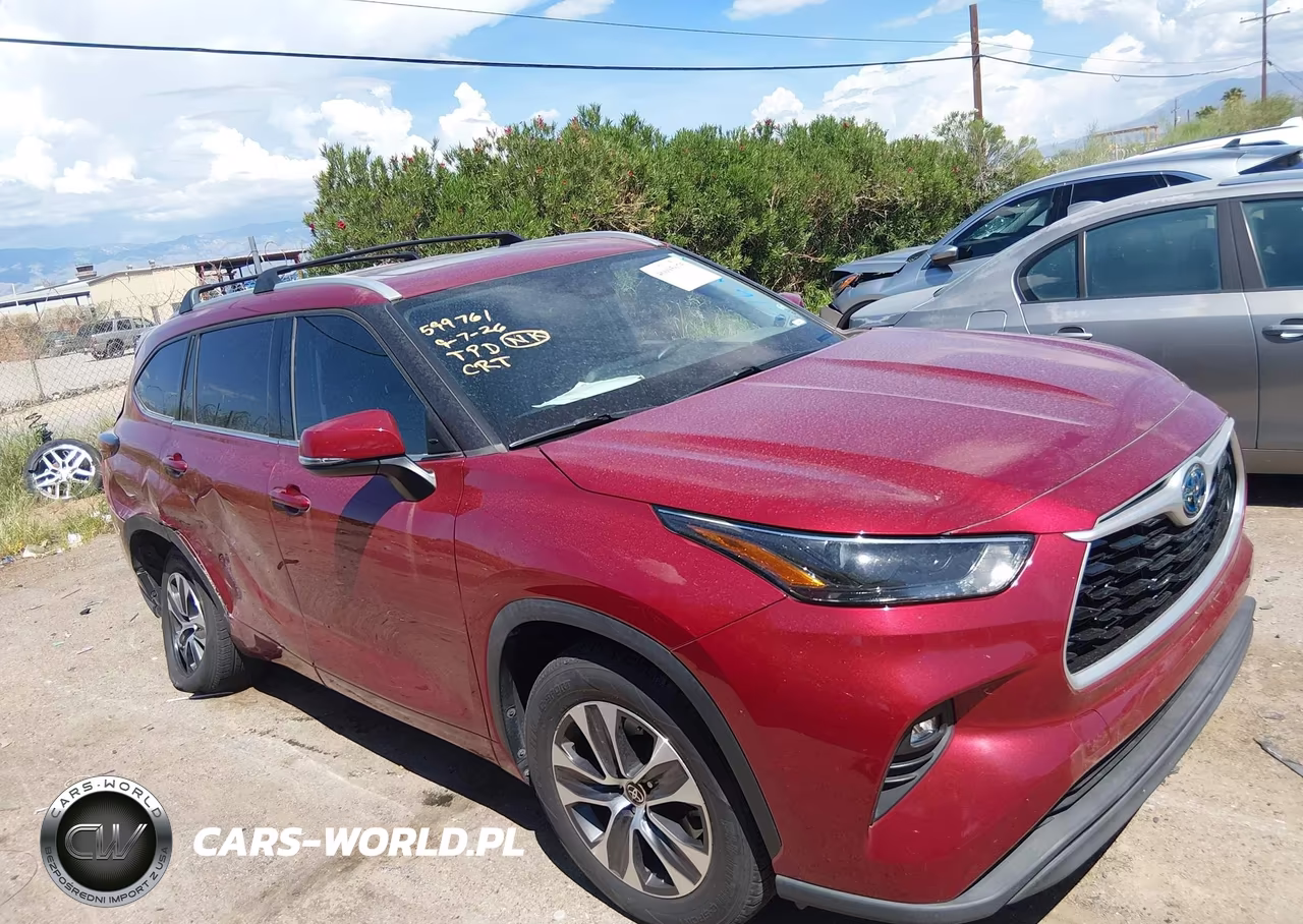 2022 Toyota Highlander Hybrid Xle VIN:5TDHARAH8NS516202 - 12