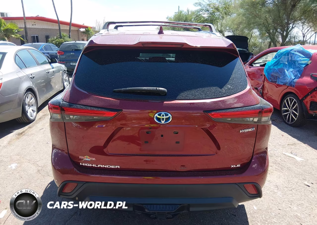 2022 Toyota Highlander Hybrid Xle VIN:5TDHARAH8NS516202 - 15