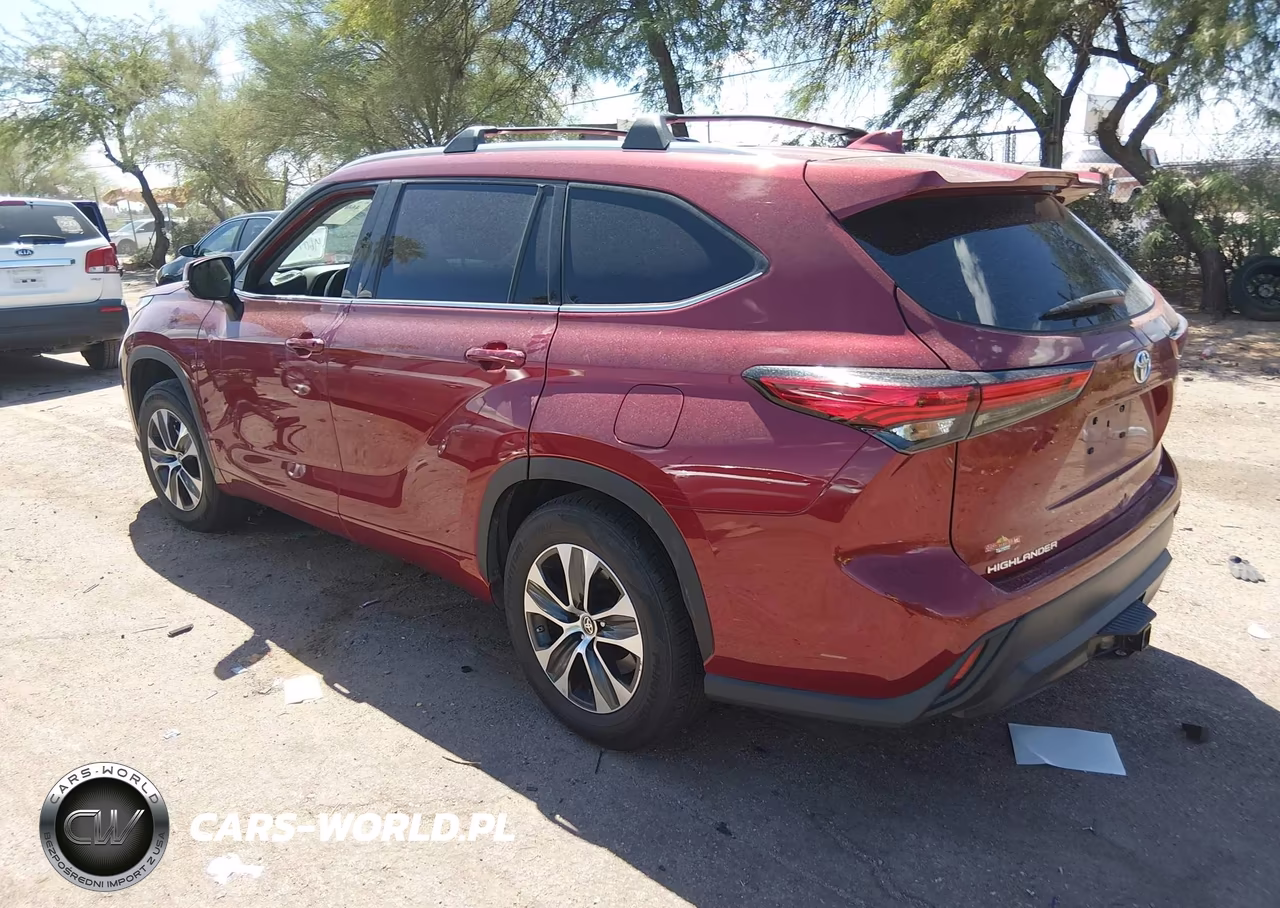 2022 Toyota Highlander Hybrid Xle VIN:5TDHARAH8NS516202 - 3