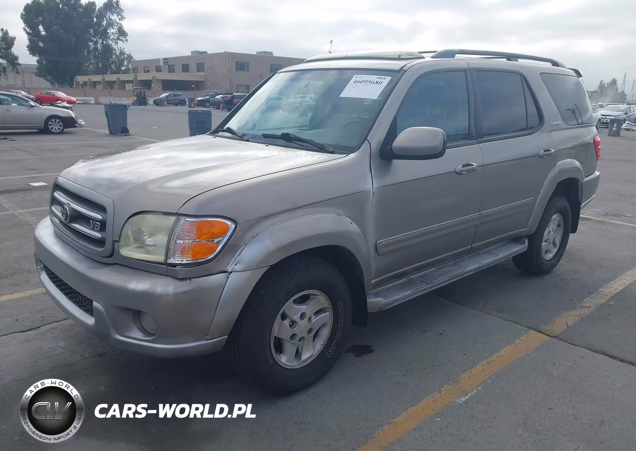 2001 Toyota Sequoia Limited V8 VIN:5TDBT48A01S020736 - 2