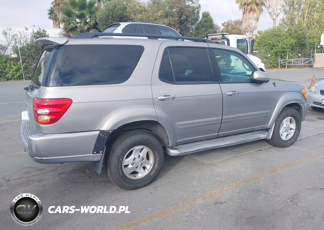 2001 Toyota Sequoia Limited V8 VIN:5TDBT48A01S020736 - 4