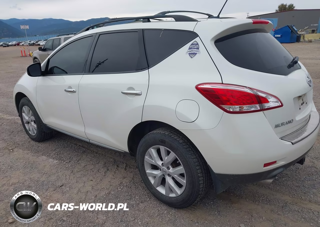 2012 Nissan Murano Sl VIN:JN8AZ1MW8CW217834 - 3