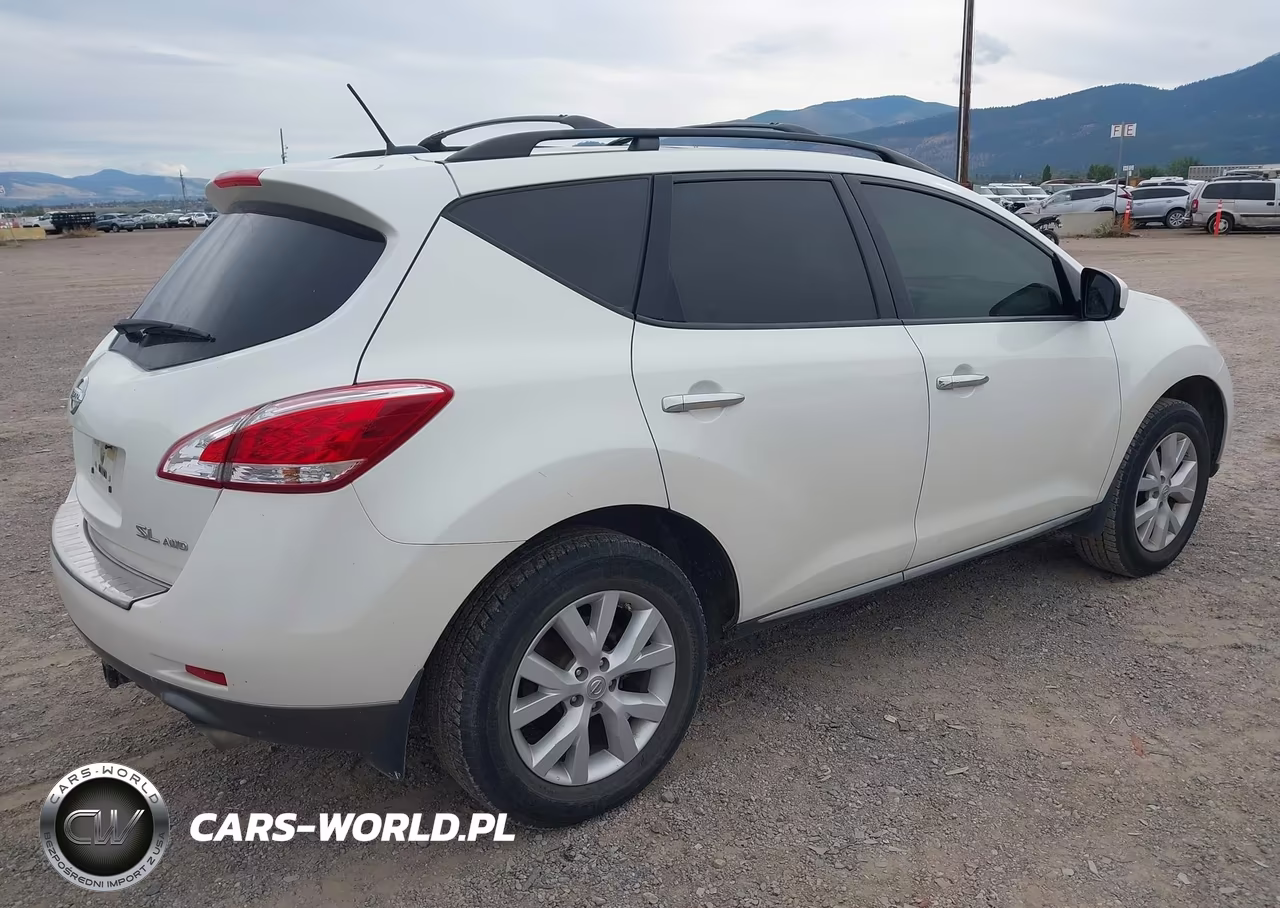 2012 Nissan Murano Sl VIN:JN8AZ1MW8CW217834 - 4