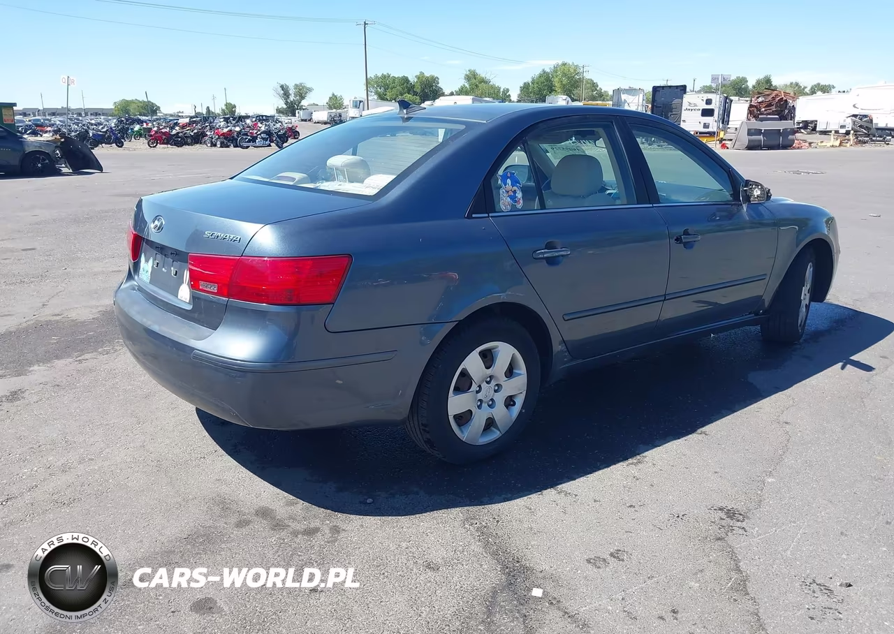 2009 Hyundai Sonata Gls VIN:5NPET46C19H485884 - 4