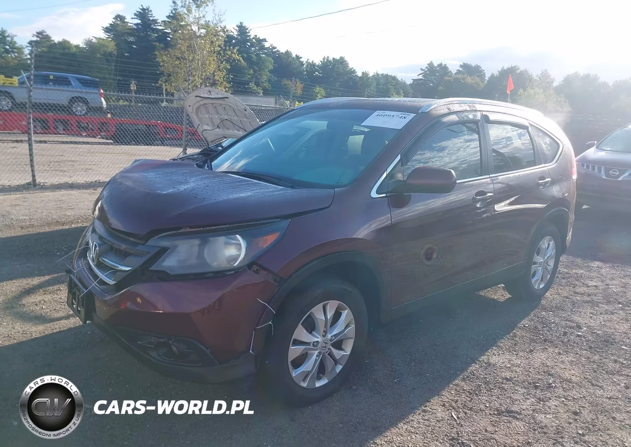 2013 Honda Cr-V Ex-L VIN:5J6RM4H7XDL001675 - 2