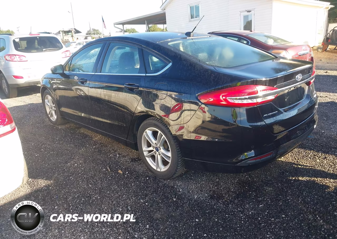 2018 Ford Fusion Se VIN:3FA6P0HD5JR216625 - 3