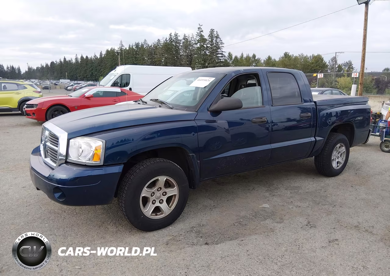 2006 Dodge Dakota Slt VIN:1D7HE48N76S643640 - 2