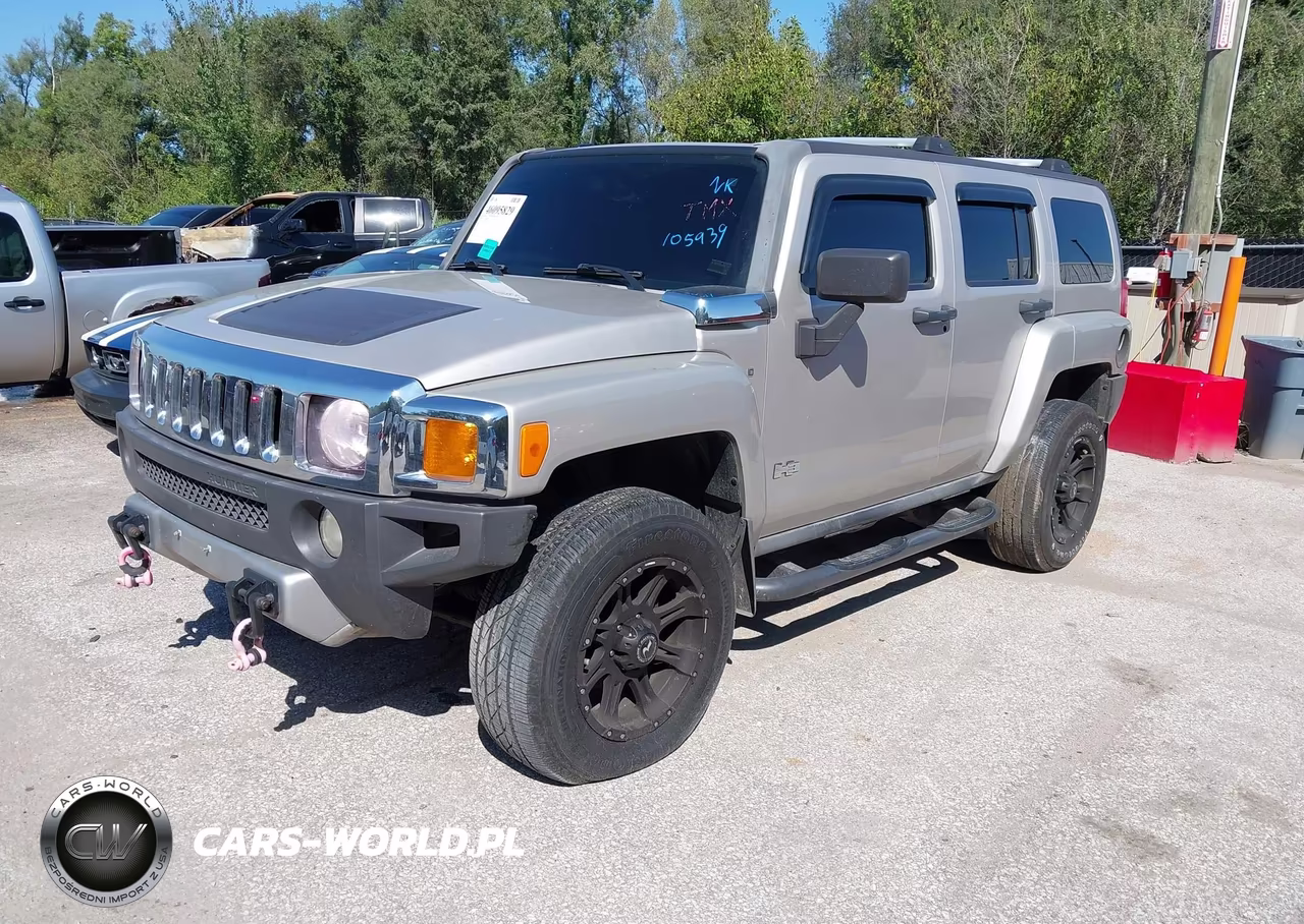 2008 Hummer H3 Suv VIN:5GTEN13E288105939 - 2