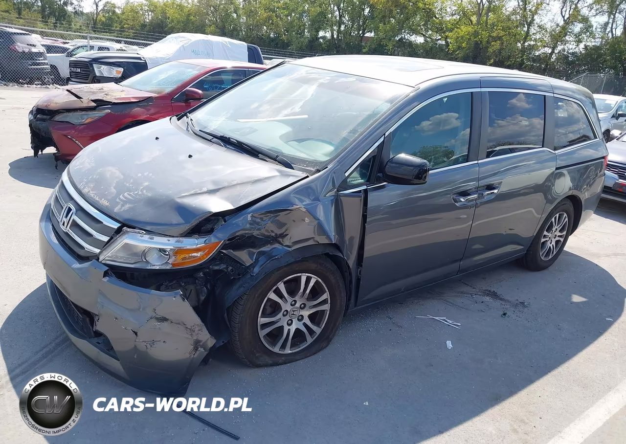 2011 Honda Odyssey Ex-L VIN:5FNRL5H67BB016124 - 2