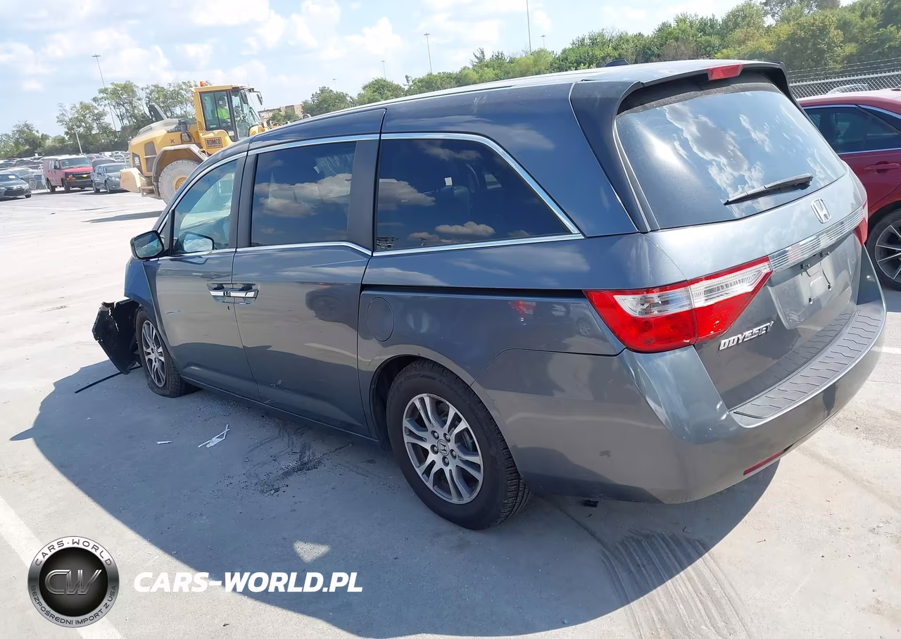 2011 Honda Odyssey Ex-L VIN:5FNRL5H67BB016124 - 3