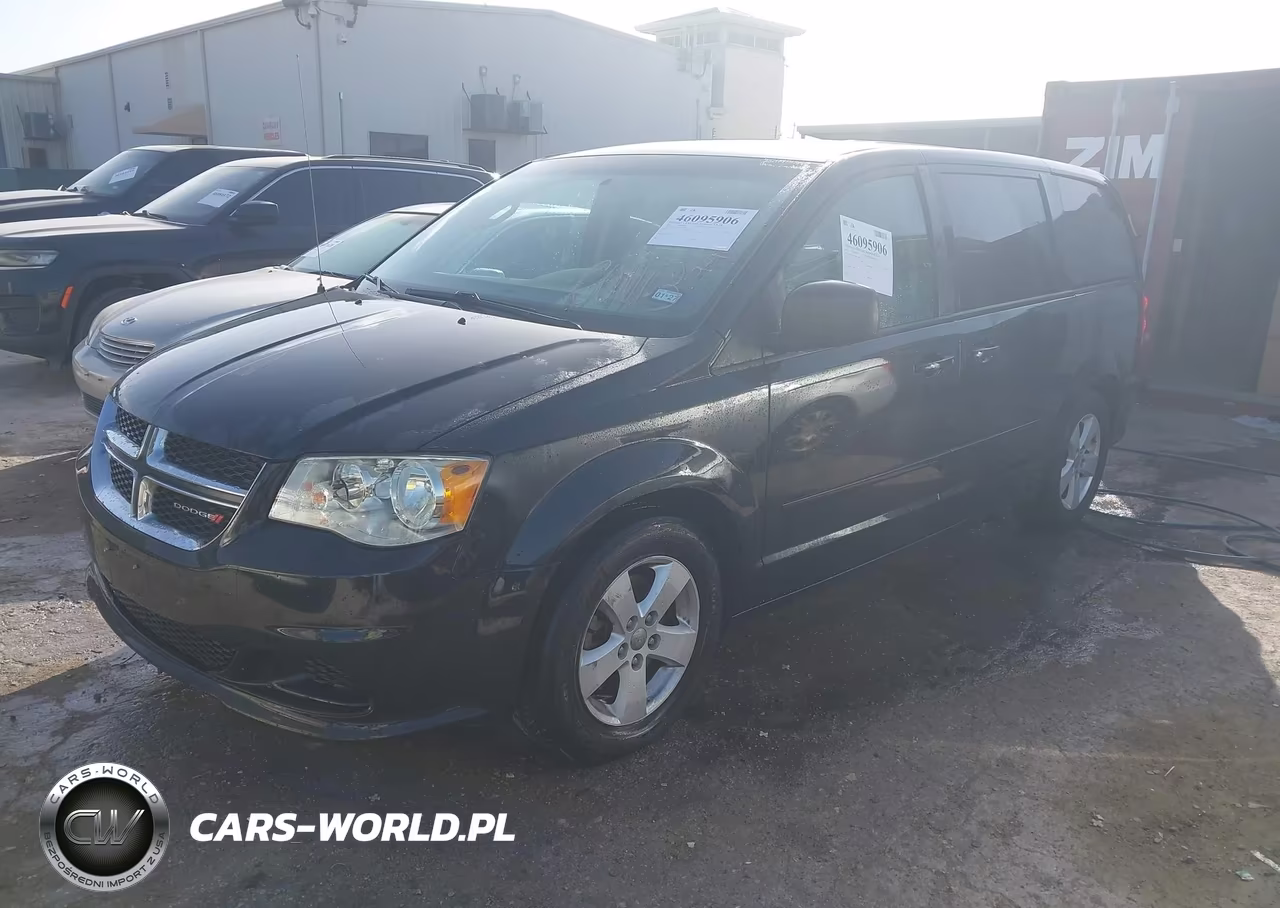 2013 Dodge Grand Caravan Se VIN:2C4RDGBG3DR567393 - 2
