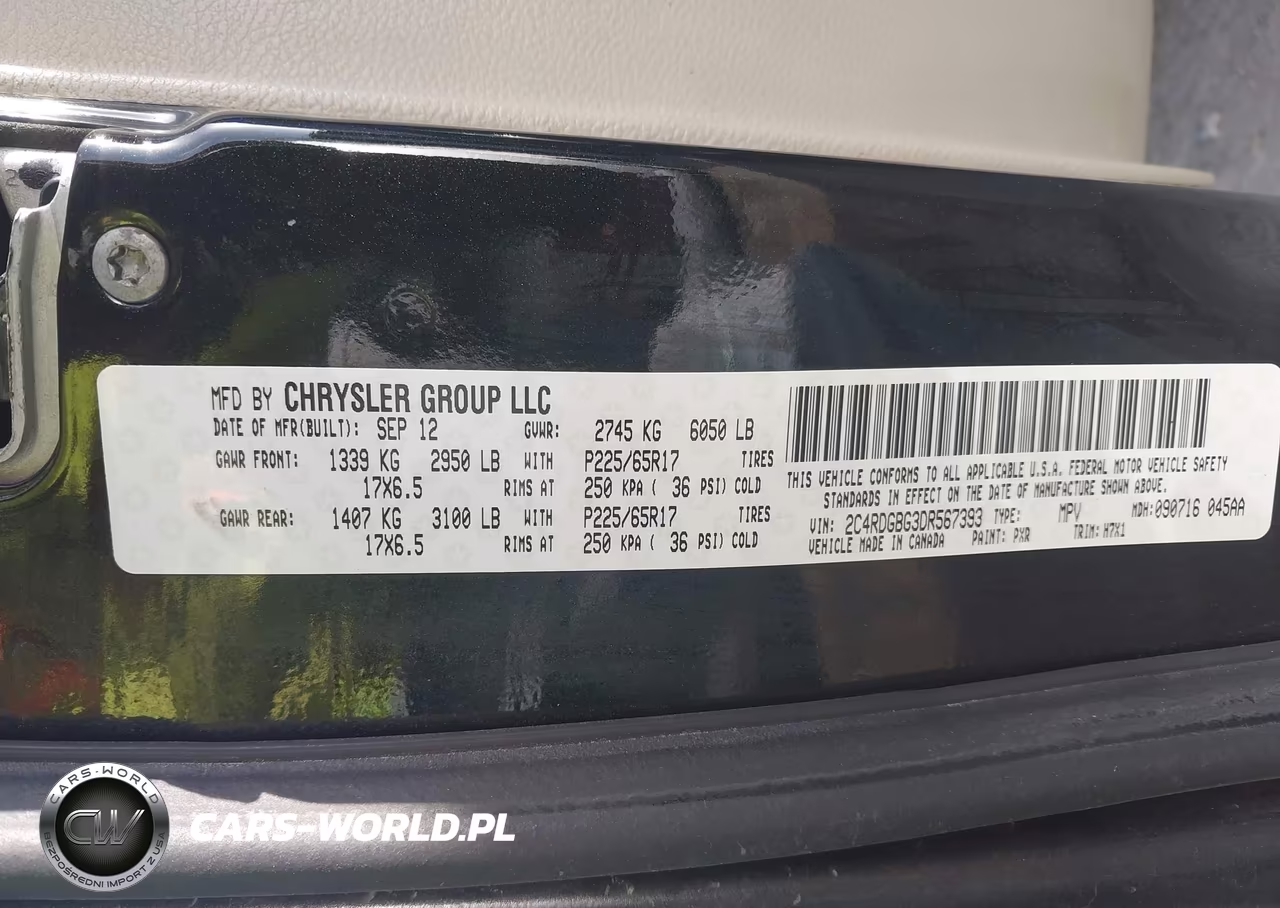 2013 Dodge Grand Caravan Se VIN:2C4RDGBG3DR567393 - 9
