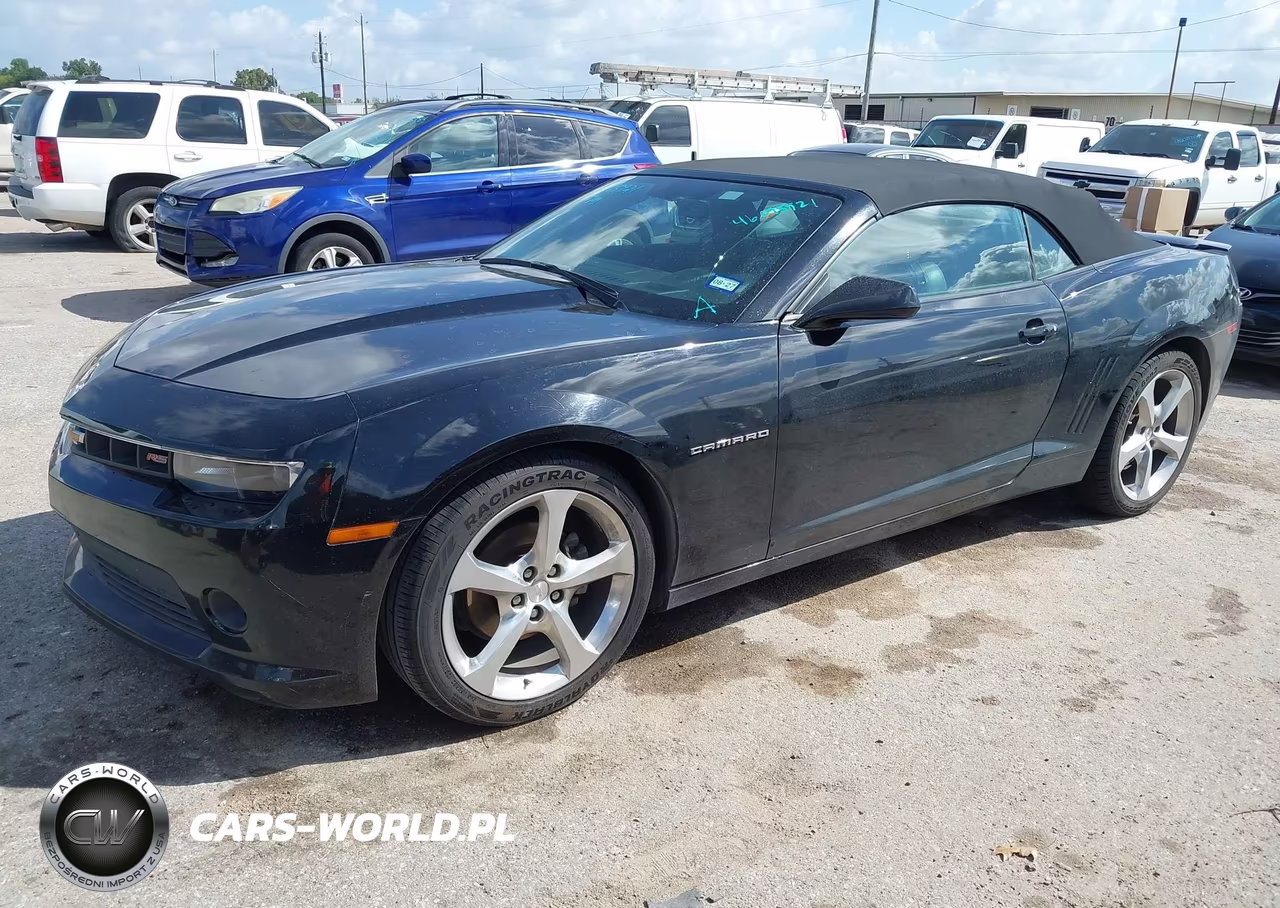 2015 Chevrolet Camaro 2Lt VIN:2G1FF3D35F9297398 - 2
