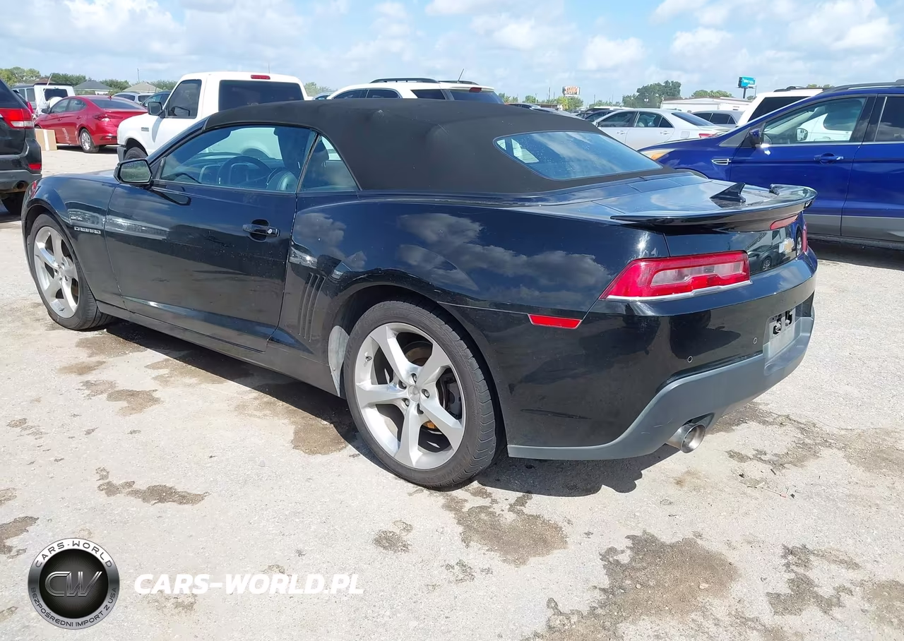 2015 Chevrolet Camaro 2Lt VIN:2G1FF3D35F9297398 - 3